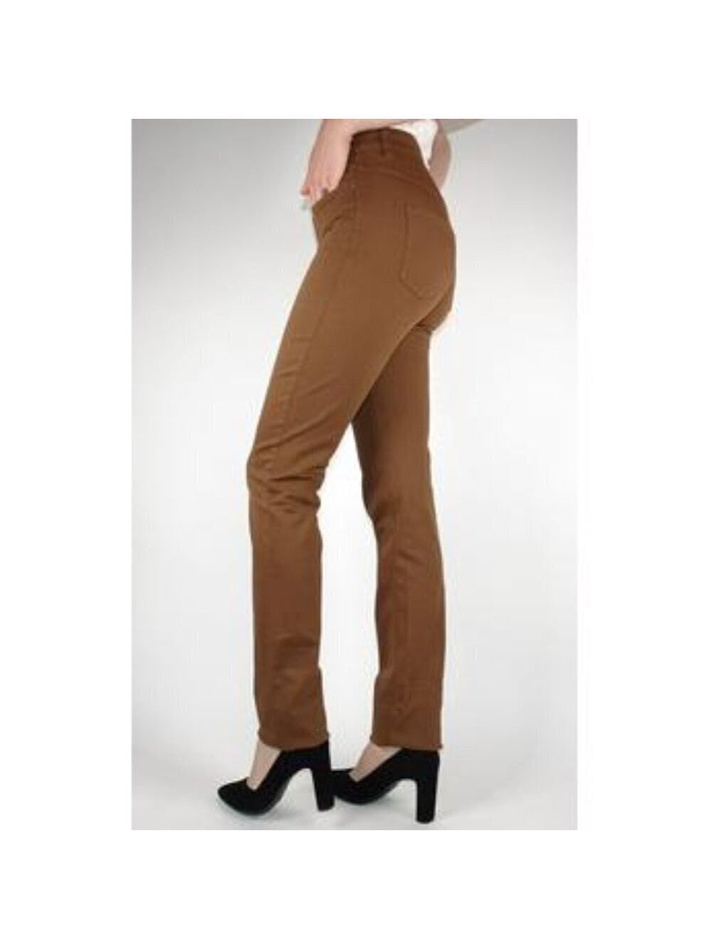 Stark Die Hose Ronja Straight Leg Trousers Cinnamon Size 8 UK 12